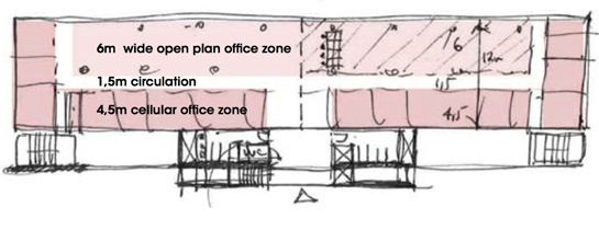 Floor plan sketch